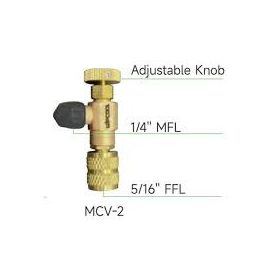   Wipcool Elzárócsap MCV-2 1/4" - 5/16" csatlakozásokkal