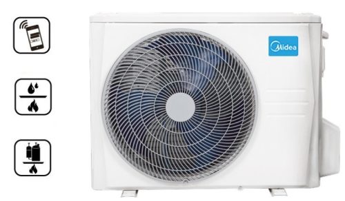 Midea Breezeless E oldalfali split klímaszett - MCB-09-SP - 2,8 kW